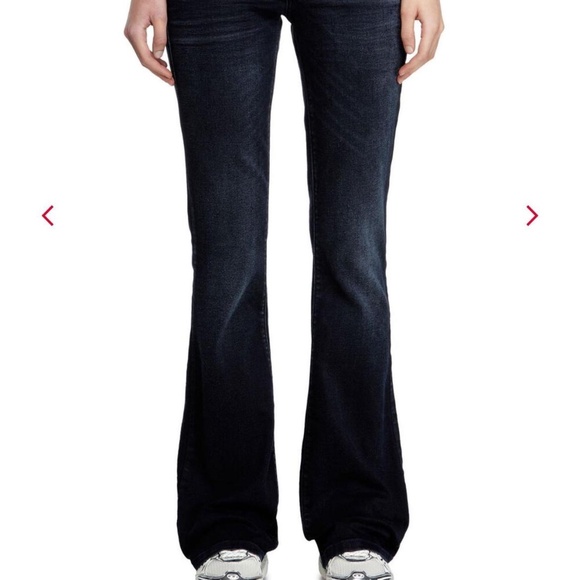 $250 DIESEL 1969 d-ebbey 0bmbu denim bootcut jeans - Picture 7 of 7